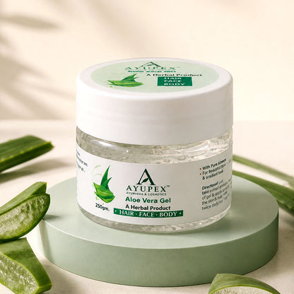 Aloe Vera Gel – Pure Hydrating Herbal Nourishment for Skin & Hair