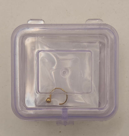 Gold Diamond Nose Screw Pin Sparkling AD Nosering Laung Koka Nathni combo pack of 2