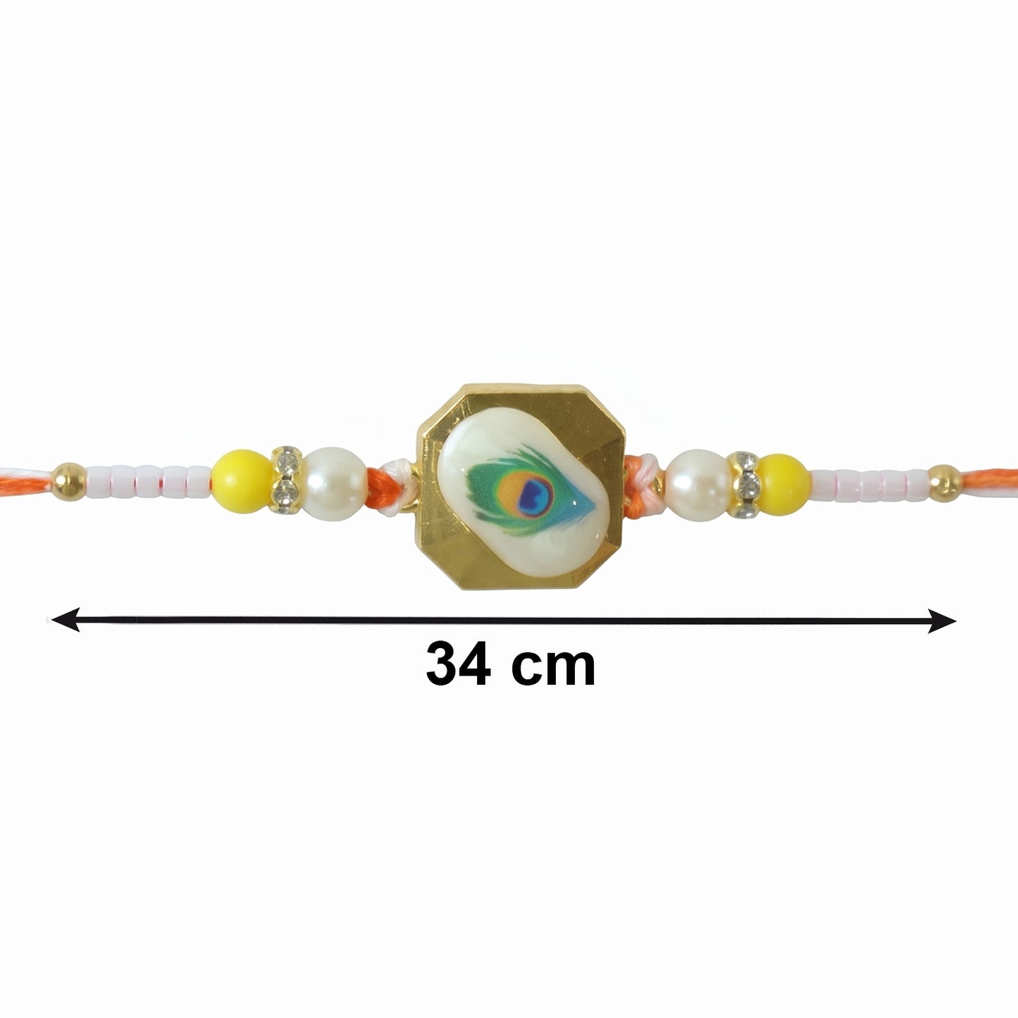 Festive rakhi displaying cultural and modern style