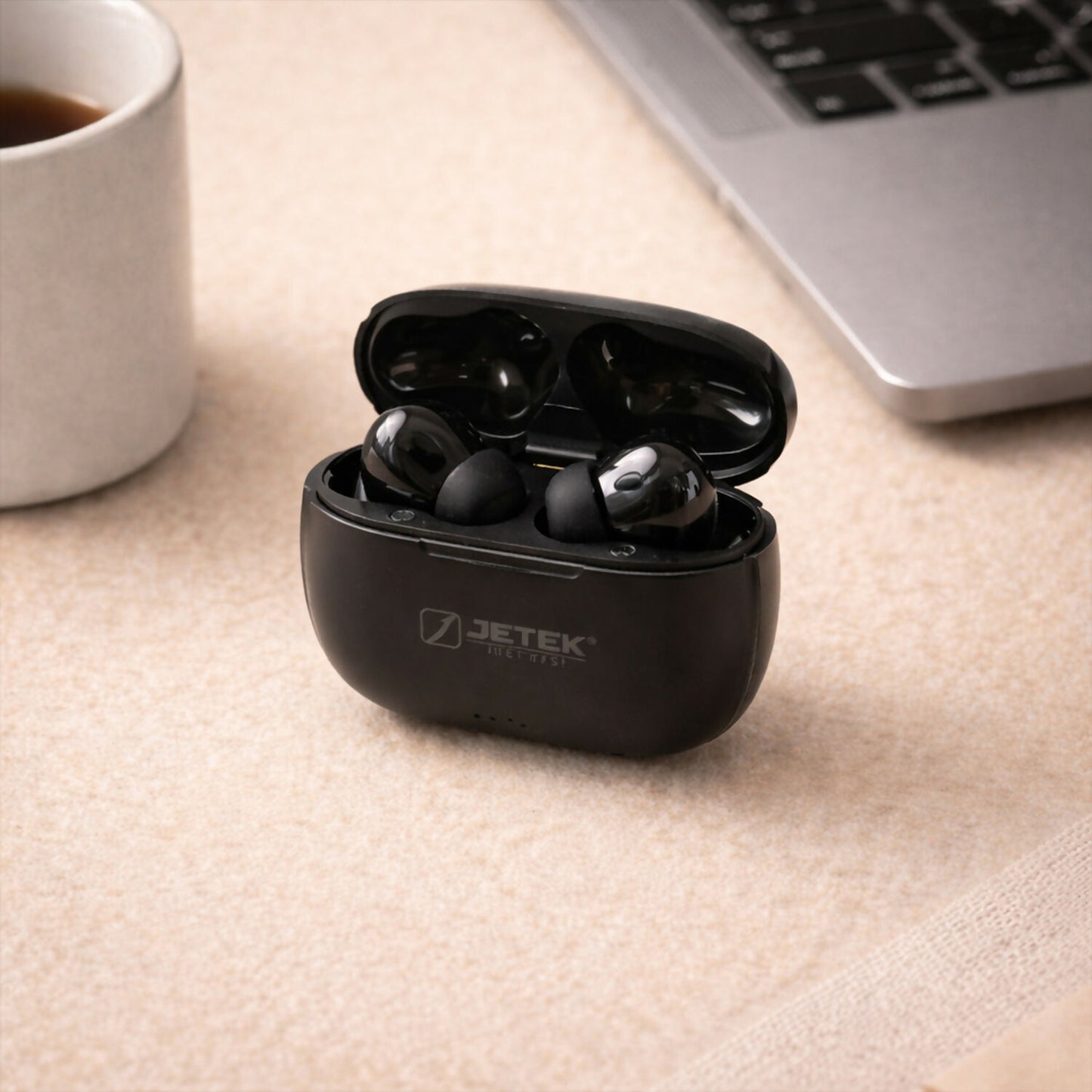 Wireless Bluetooth Earbuds with Charging Case High Bass Sound Touch Control Earphones