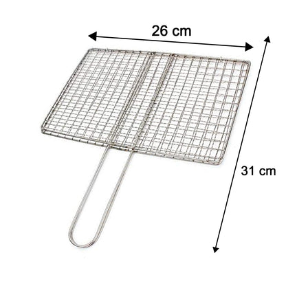 steel grill jali with handle