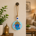 Lord Ganesha Hanging Suncatcher Wall Decor for Home, Balcony & Car
