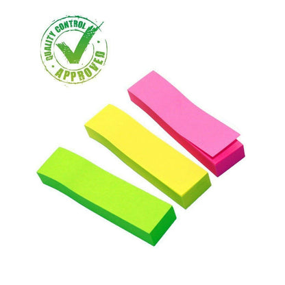 Self Sticky Notes Pad 3 Multicolour with Strong Adhesive (25×3×75 mm, 40 Sheets, 6 Pack Combo)