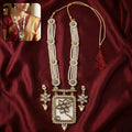Pearl & Floral Necklace Set – Perfect Festive Accessory