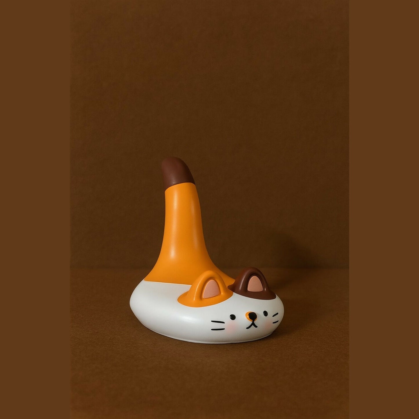 Cute Cat Mobile Phone Stand Holder for Desk, Bedside & Office Use