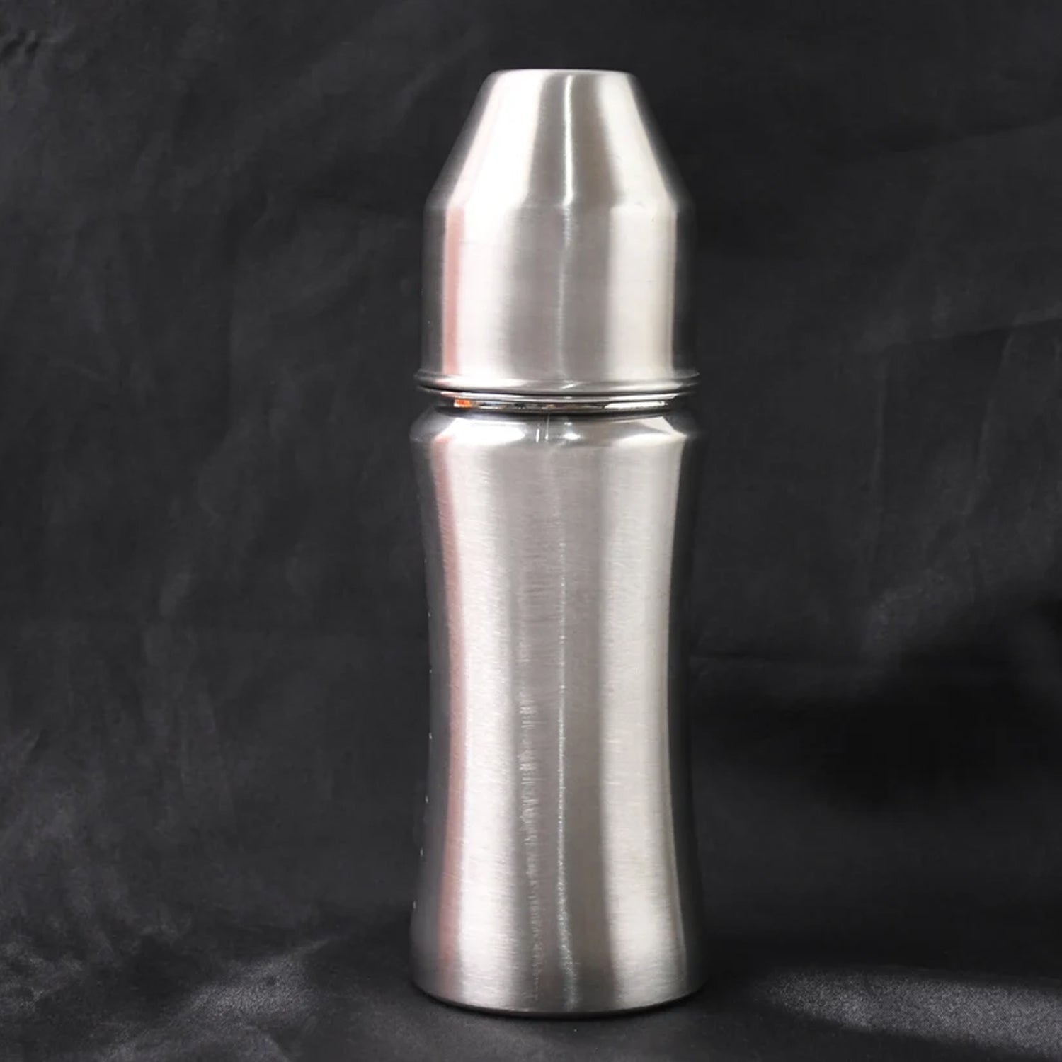 Stainless Steel Baby Bottle – 250ml Anti-Colic Nipple