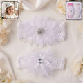 Soft Elastic Baby Hair Headband – Stylish Floral Lace Design