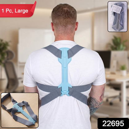 Spine alignment support belt for upper back