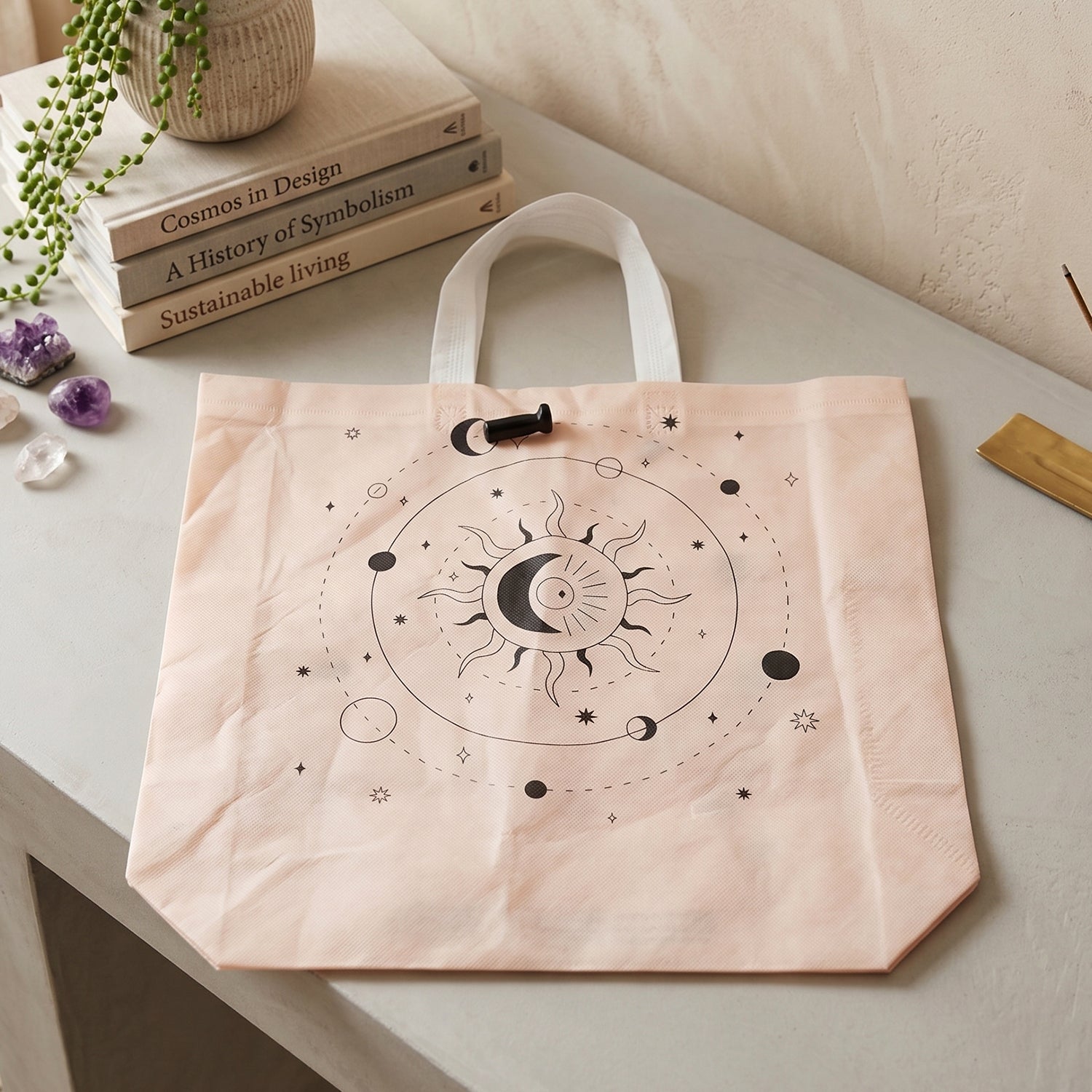 Multipurpose Carry Hand Bag With Lock System (1 Pc, 46x42 Cm)