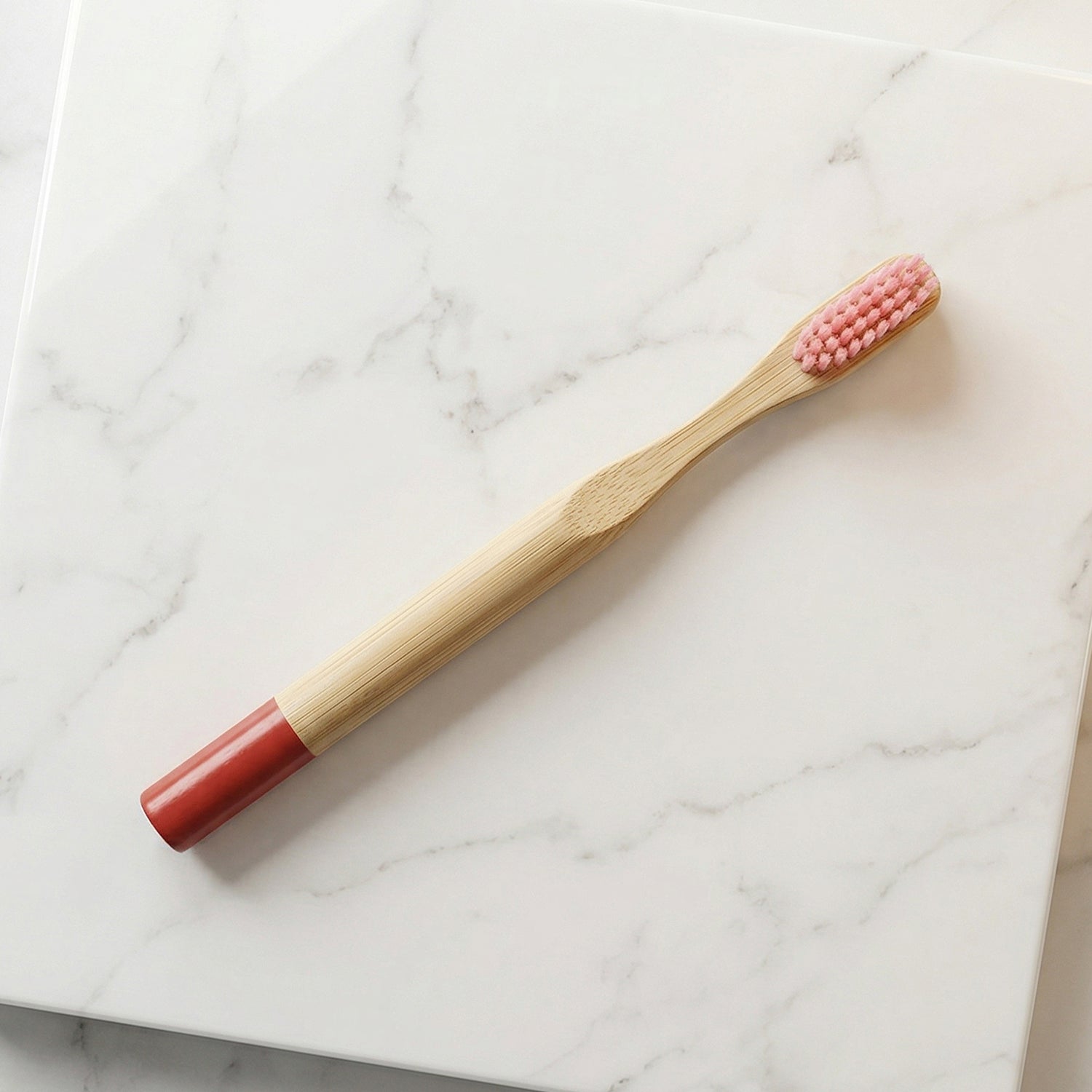 Bamboo toothbrush with soft bristles and eco design