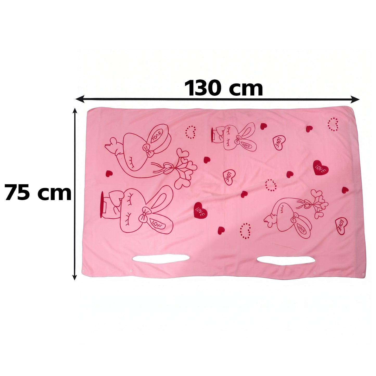 Soft bath wrap towel with cute print for everyday use