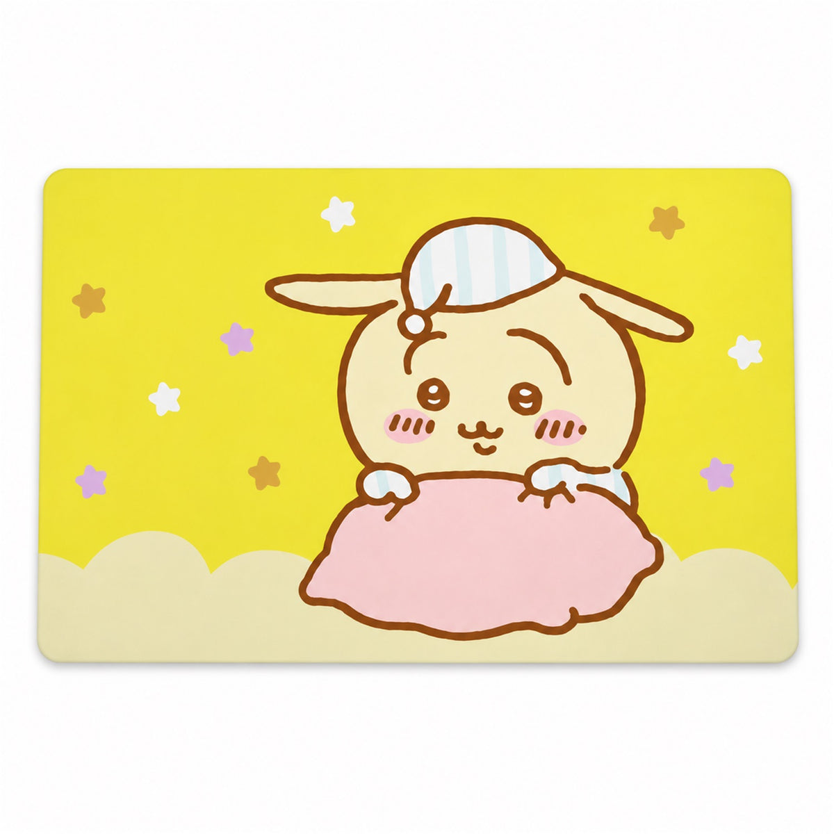 Absorbent Bathroom Mat, Cute Cartoon Bunny Print Quick Dry Mat (1 Pc, 60x40 Cm)