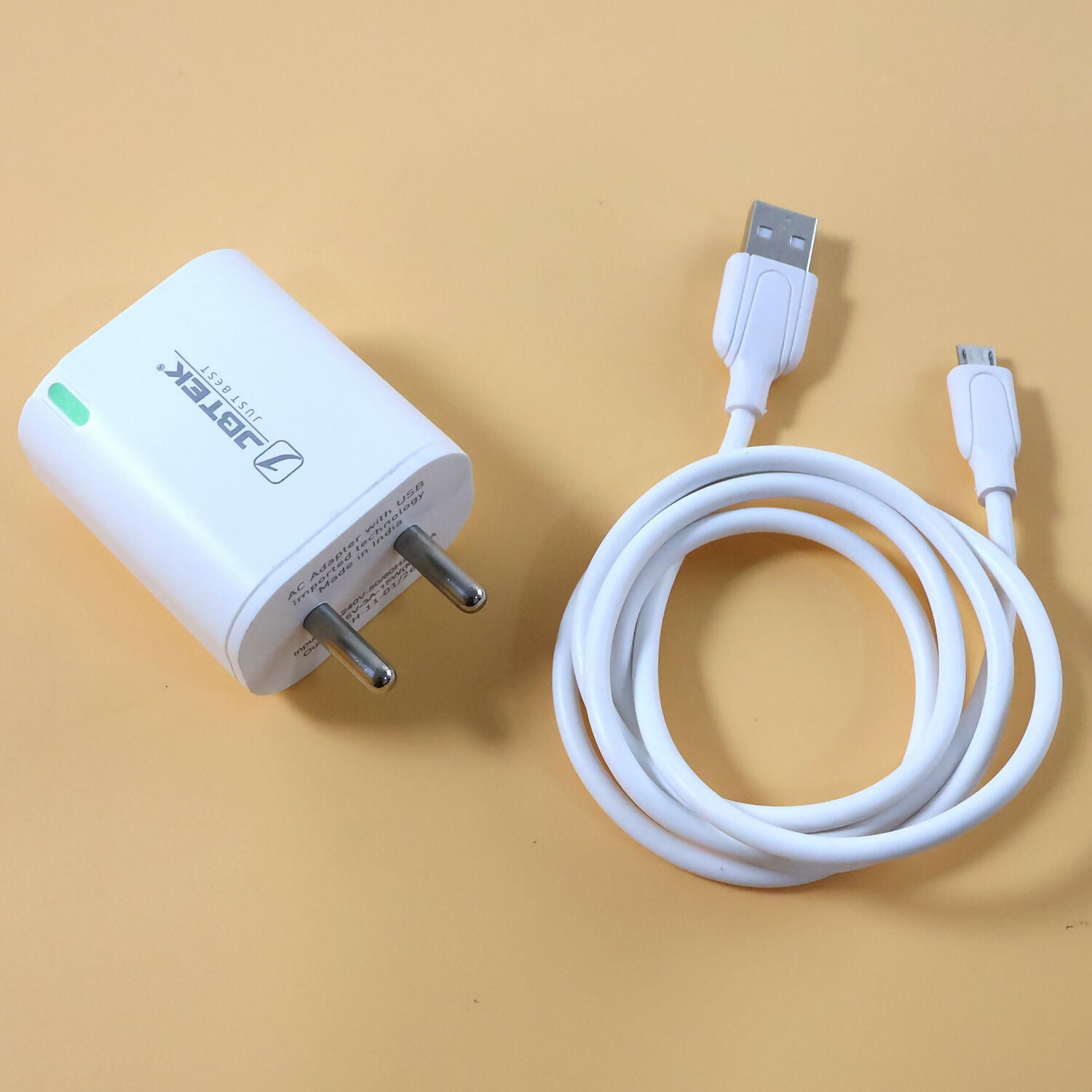 USB Fast 15W Charging Adapter with Micro USB Cable for Smartphones