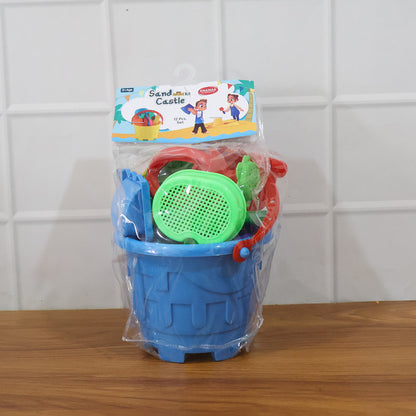 Aditi Kids Beach Sand Toy Set Bucket, Shovels and Moulds | Safe ABS Plastic Play Set