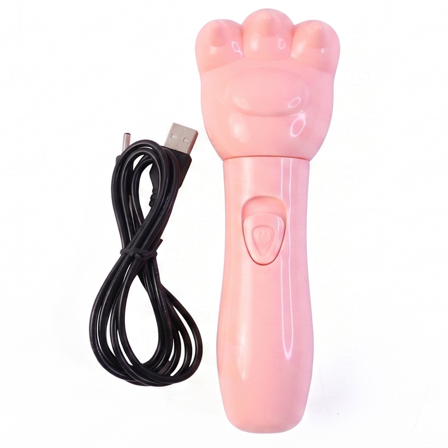 Bear shaped rechargeable hand massager for hand and arm