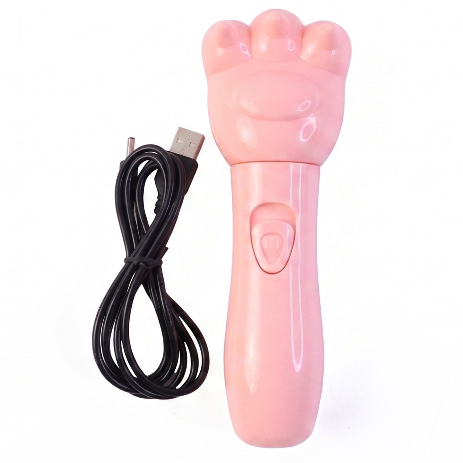 Bear shaped rechargeable hand massager for hand and arm