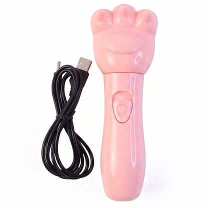 Bear shaped rechargeable hand massager for hand and arm