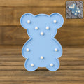 Teddy Bear LED Night Light – Soft Glow Battery Operated Lamp