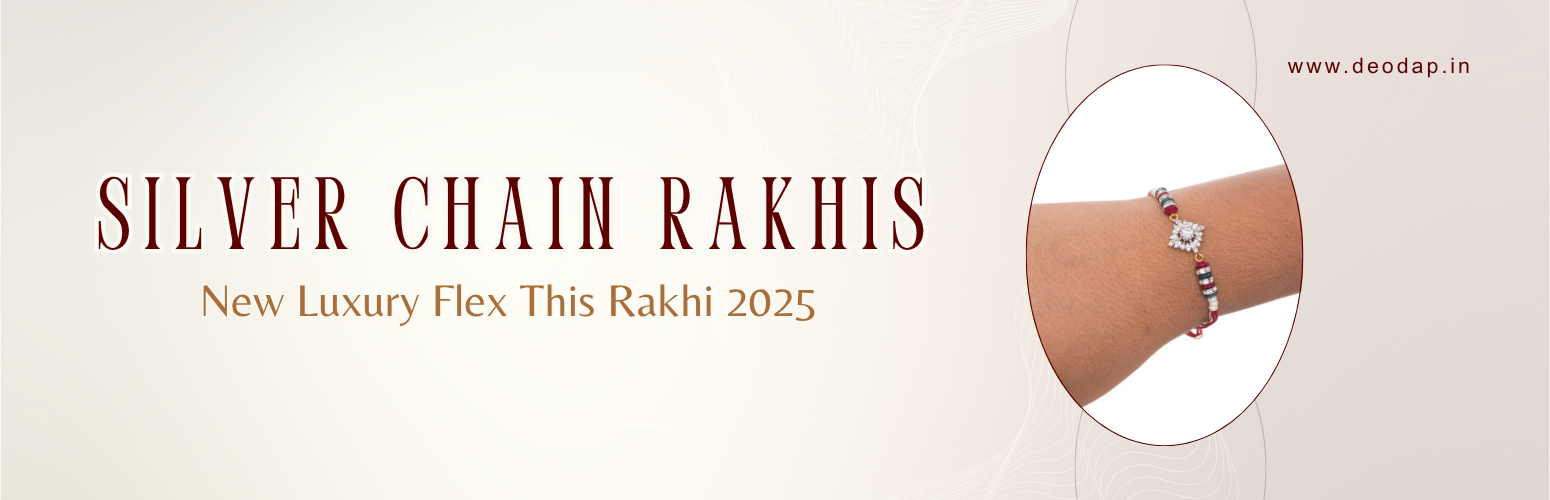 Silver Chain Rakhis Are the New Luxury Flex This Rakhi 2025
