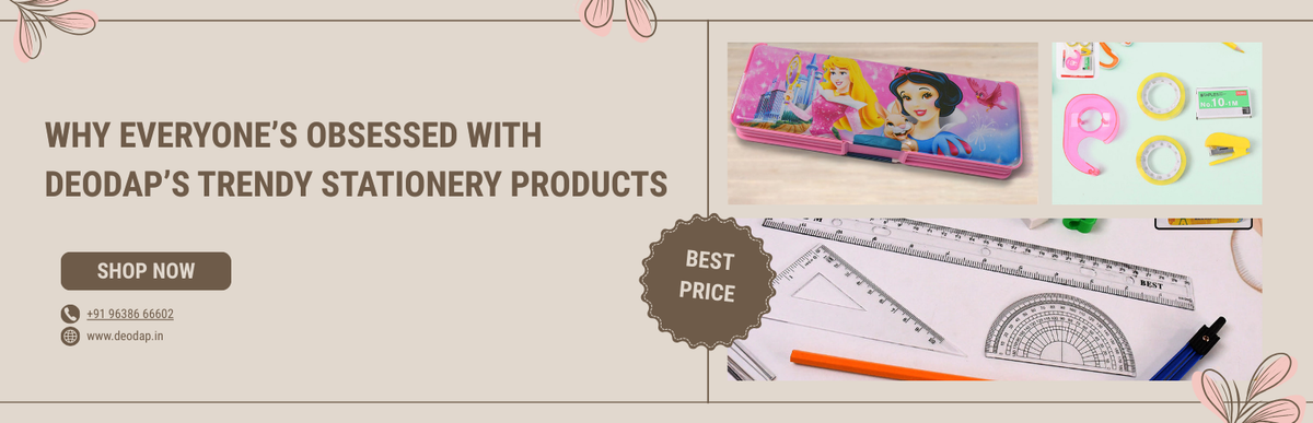 Why Everyone’s Obsessed with DeoDap’s Trendy Stationery Products