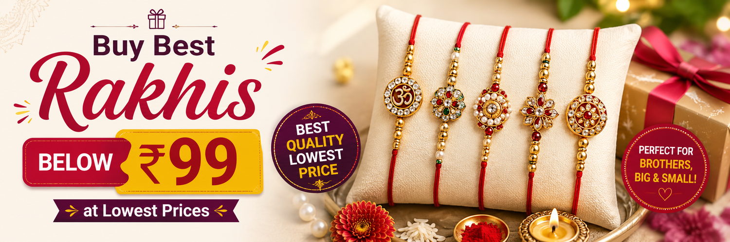 Buy Best Rakhis Below ₹99 at Lowest Prices
