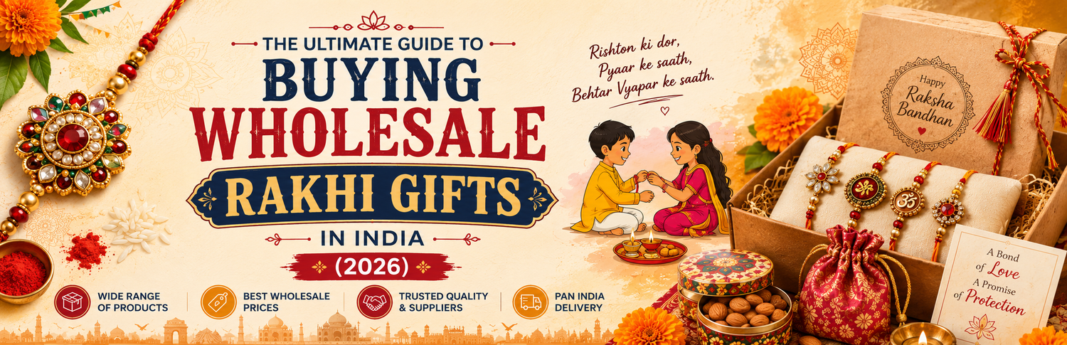 The Ultimate Guide to Buying Wholesale Rakhi Gifts in India (2026)