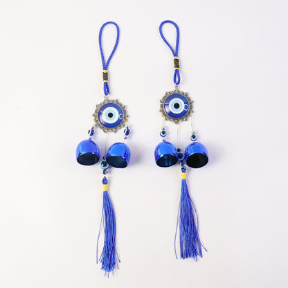 Evil eye hanging ornament wind chime