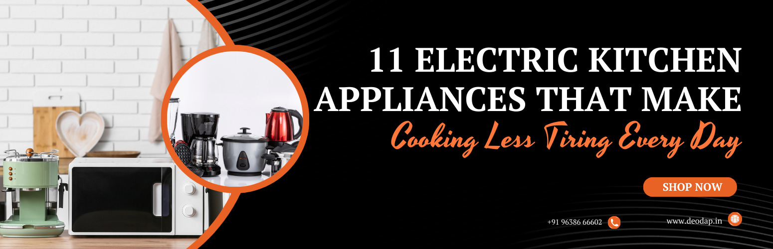 11 Electric Kitchen Appliances That Make Cooking Less Tiring Every Day