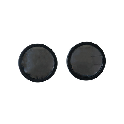 Adjustable frameless round blind spot mirror example