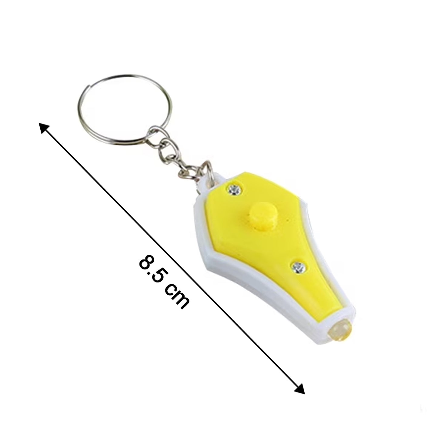 Mini LED Keychain UV Light with Blue Light (1 Pc)