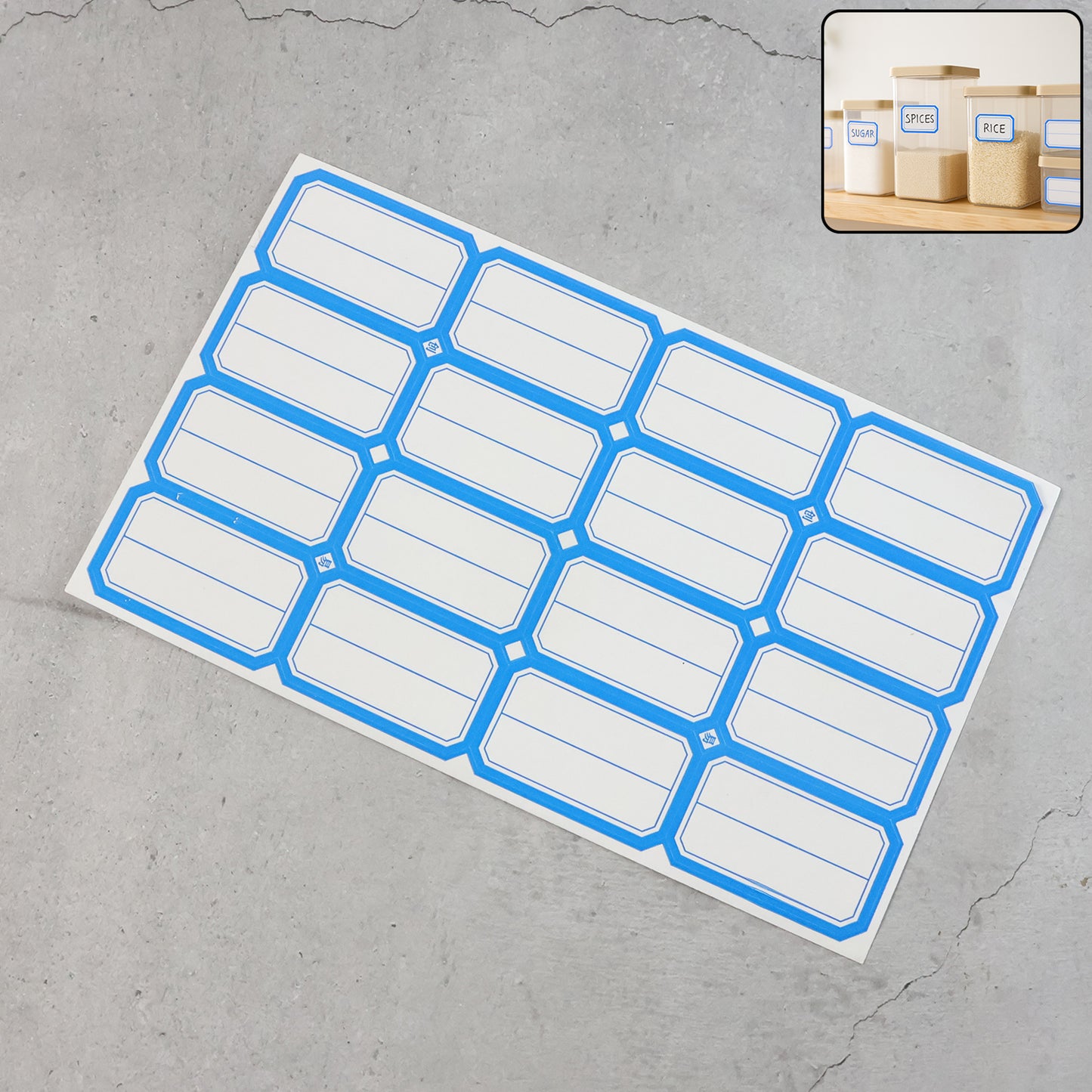 1 Sheets Self-Adhesive Label Stickers