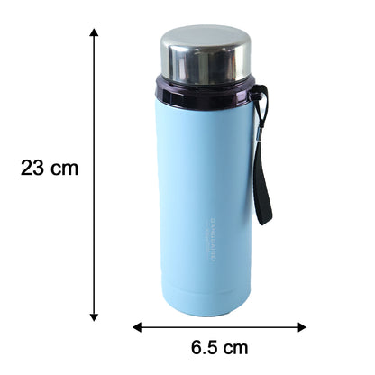 Vacuum Insulated Water Bottle 800 ML Stainless Steel Hot Cold Flask (1 Pc)