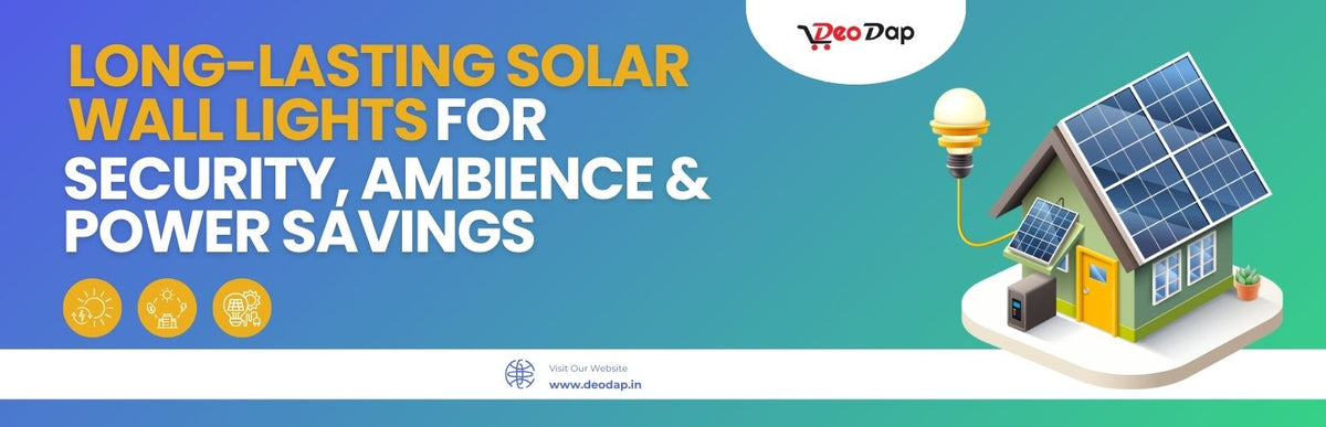 Long-Lasting Solar Wall Lights for Security, Ambiance & Power Savings