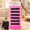 Metal Bobby Hair Pins with Wavy Grip for Buns and Everyday Hairdos (36 Pc Set)
