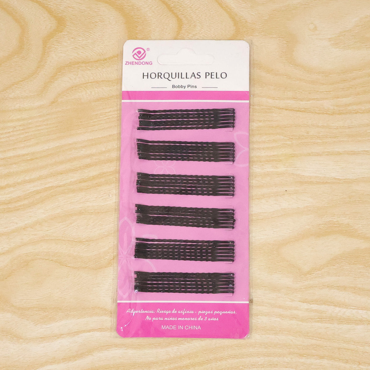 Metal Bobby Hair Pins with Wavy Grip for Buns and Everyday Hairdos (36 Pc Set)