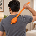 Long Handle Silicone Back Scrubber Massager (1 Pc)