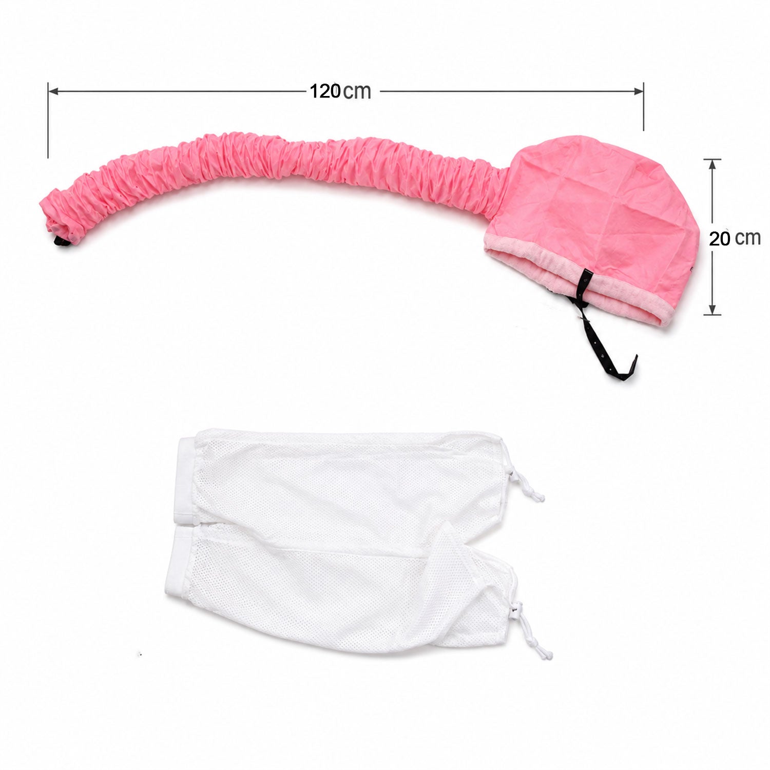 Size guide for bonnet hair dryer attachment