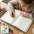 Hardbound Ruled Diary – Durable 100-Page Notebook 240x180mm