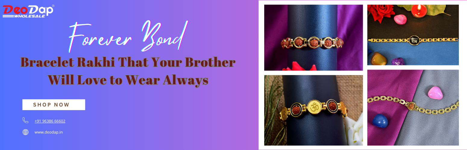 Forever Bond: Bracelet Rakhi That Your Brother Will Love to Wear Always