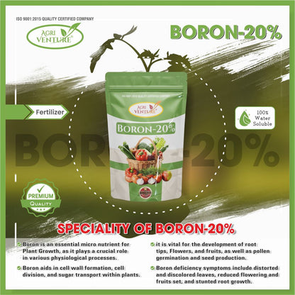 Chemical composition: Boron 20% (450GM)