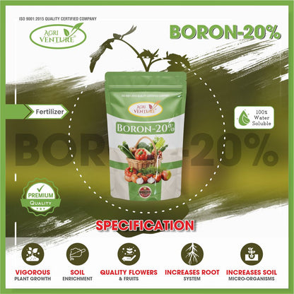 Chemical composition: Boron 20% (450GM)