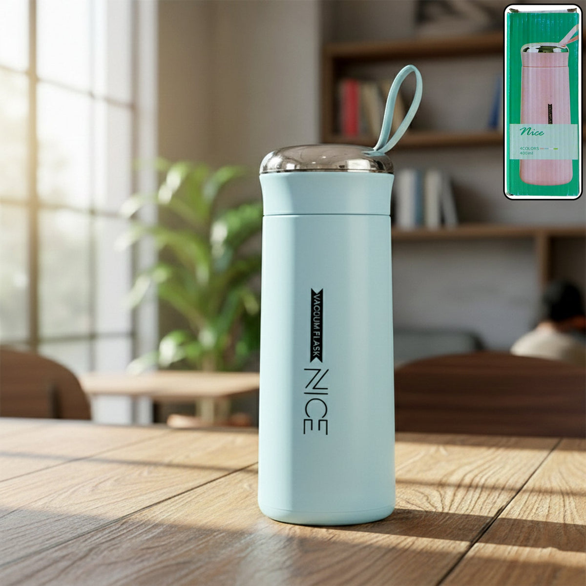 Kids Lunch & Hydration Combo – Panda Lunch Box with Vacuum Insulated Water Bottle
