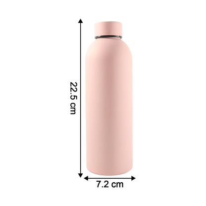Customize Stainless Steel Double Wall Vacuum-Insulated Drink Water (Pink / 500 ML Approx)