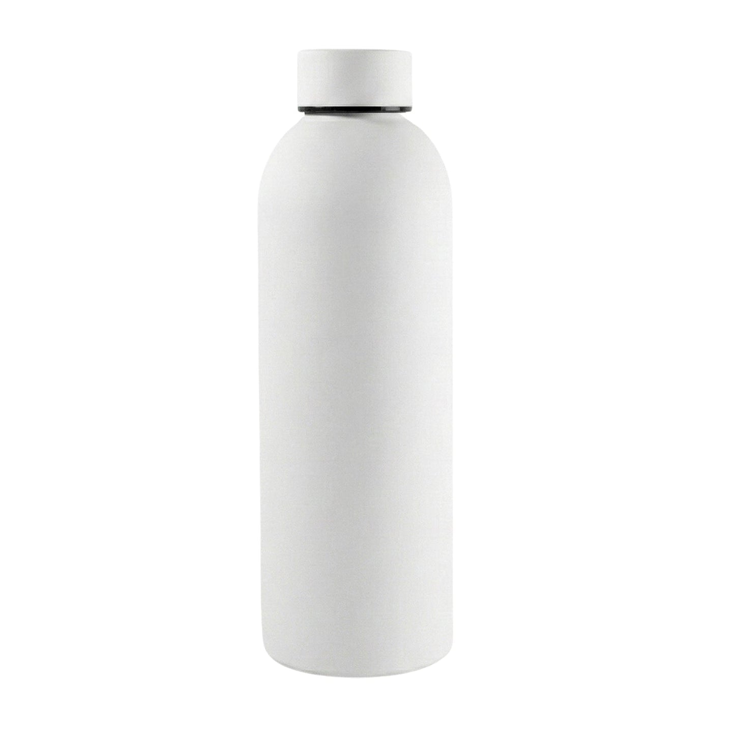 Customize Stainless Steel Double Wall Vacuum-Insulated Drink Water (White / 500 ML Approx)