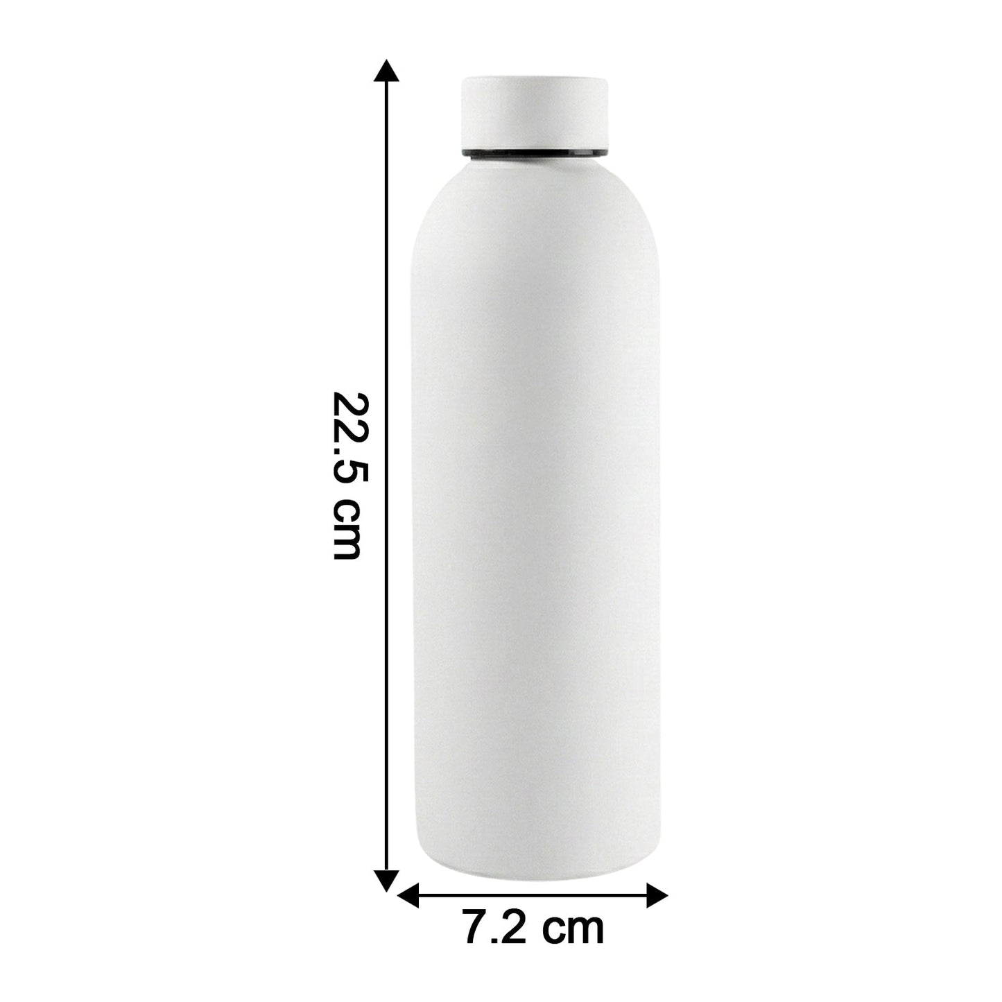 Customize Stainless Steel Double Wall Vacuum-Insulated Drink Water (White / 500 ML Approx)