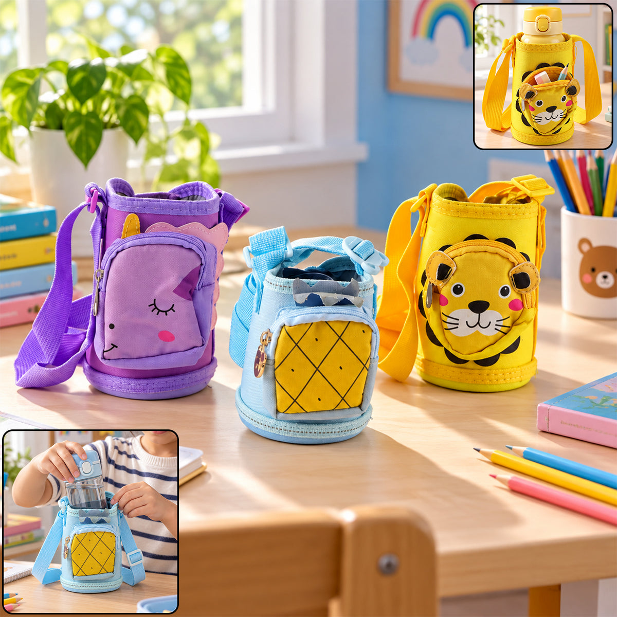Bottle carrier colors view