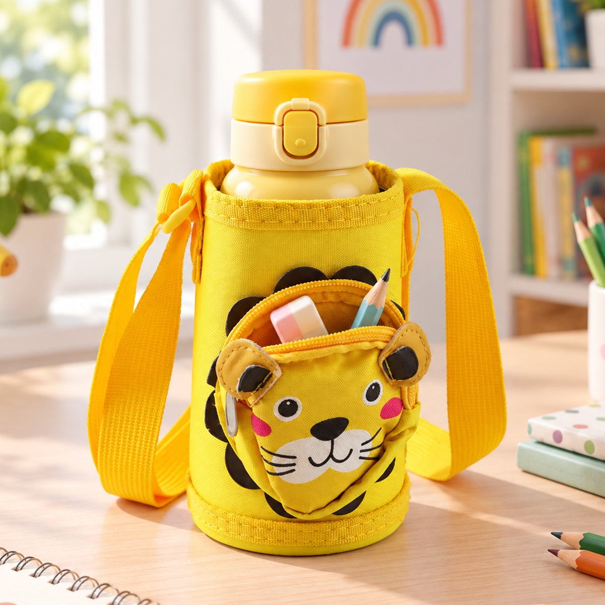 Cute animal design bottle bag strap