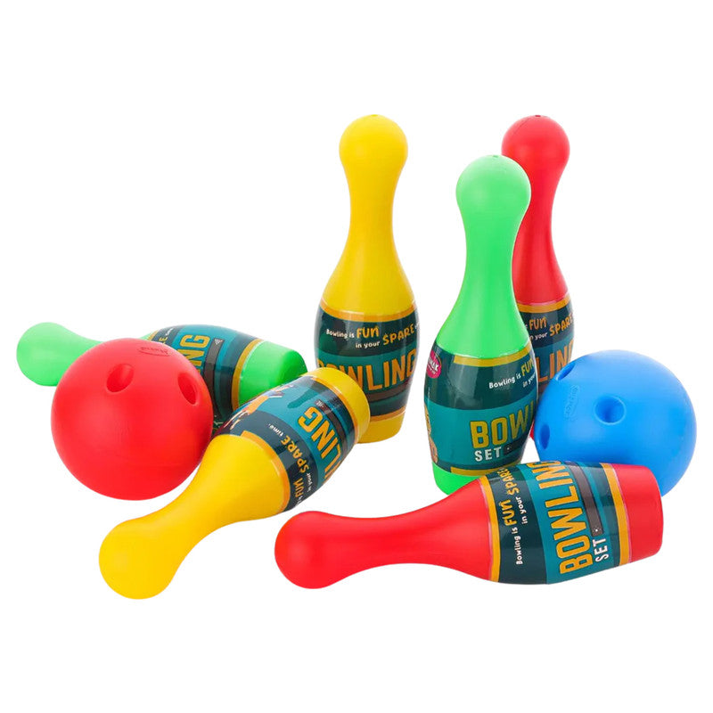 Aditi Kids Indoor Bowling Set with Colorful Pins & Soft Balls – Fun Skill-Building Play Game