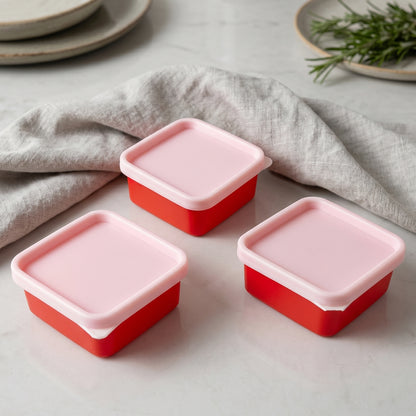 Small kitchen storage box 3-piece set
