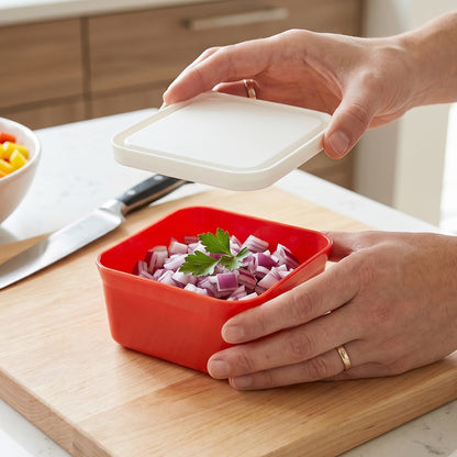 Mini square container for dry fruits